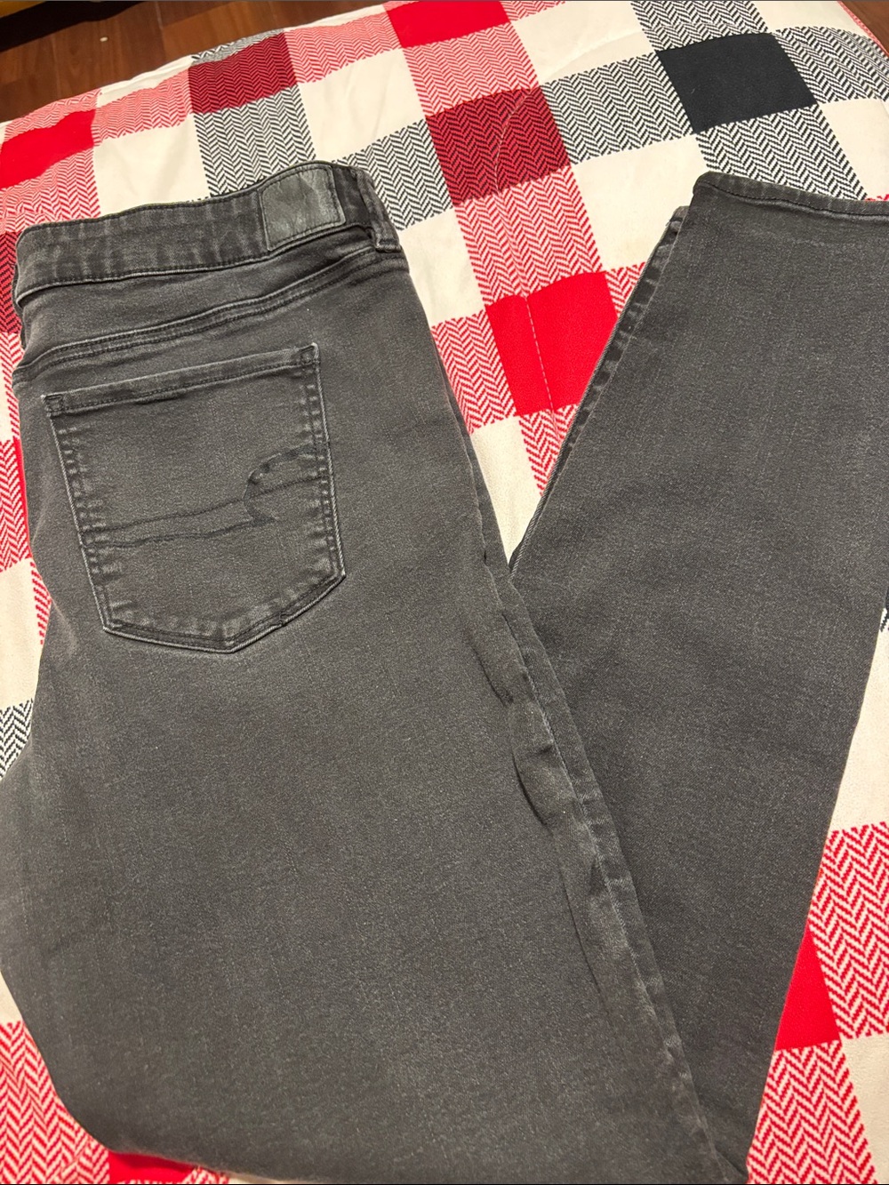 American Eagle Outfitters Women's Skinny Jeans - Washed Black